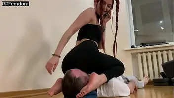 Ass sniffing slave