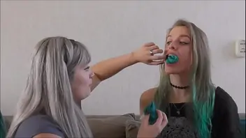 Two Innocent Teen Girls Try Some Bondage