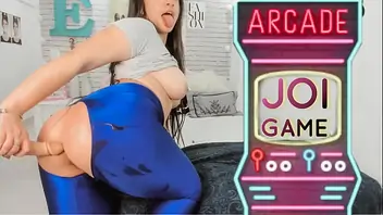 Sexy Latina Babe Gamer Girl Controling Your Cock As Her Video Game Joistick Joi Jerk Off Instructions Ass Worship This
