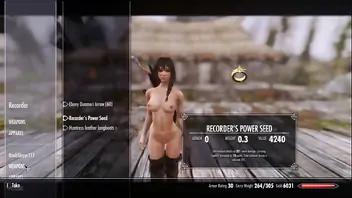 Skyrim mod uncensored nude tits
