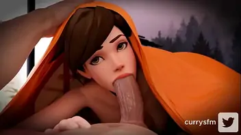 Tracer bed blowjob currysfm
