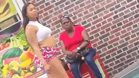 Is she working or nah