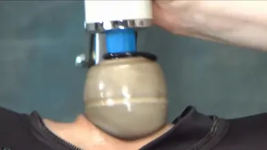 T fixed and vibrated