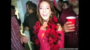 Cought girl gets fucked at party