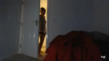 Dad fuck mom the step daughter enter the room