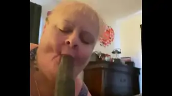Granny mature bbc blowjob