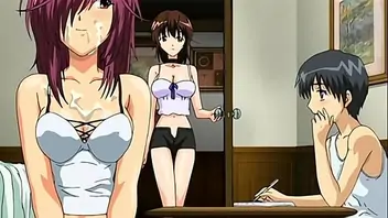 Hentai sister caught masturbating