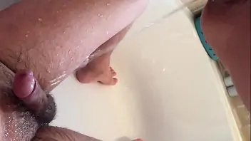 Massive black cock suck and jerked off hd
